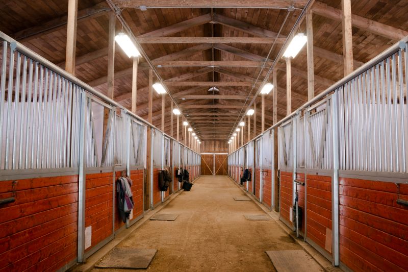 Horse Stable Roof Installation